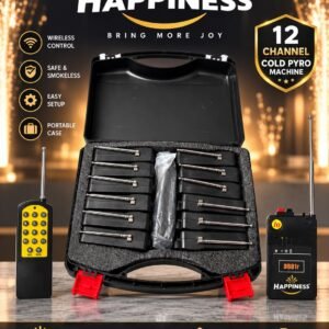 12 Channel Cold Pyro Machine – Multi-Channel Stage Effect Machine