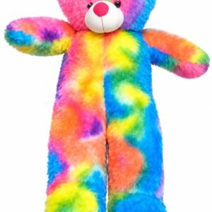 3 Feet Rainbow Multicolor Teddy Bear – Soft Plush Teddy