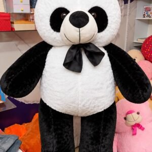 2.3 Feet Panda Soft Toy – Large Black & White Plush Teddy Bear