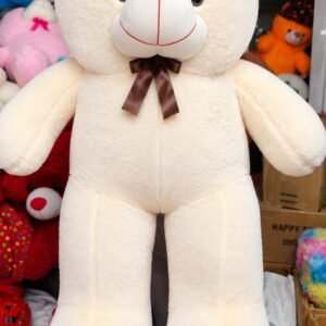 3 Feet Cream Teddy Bear Soft Toy – Large & Cuddly Plush Teddy