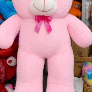 3 Feet Pink Teddy Bear Soft Toy – Large & Cuddly Plush Teddy